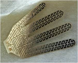 flexible heater for gloves