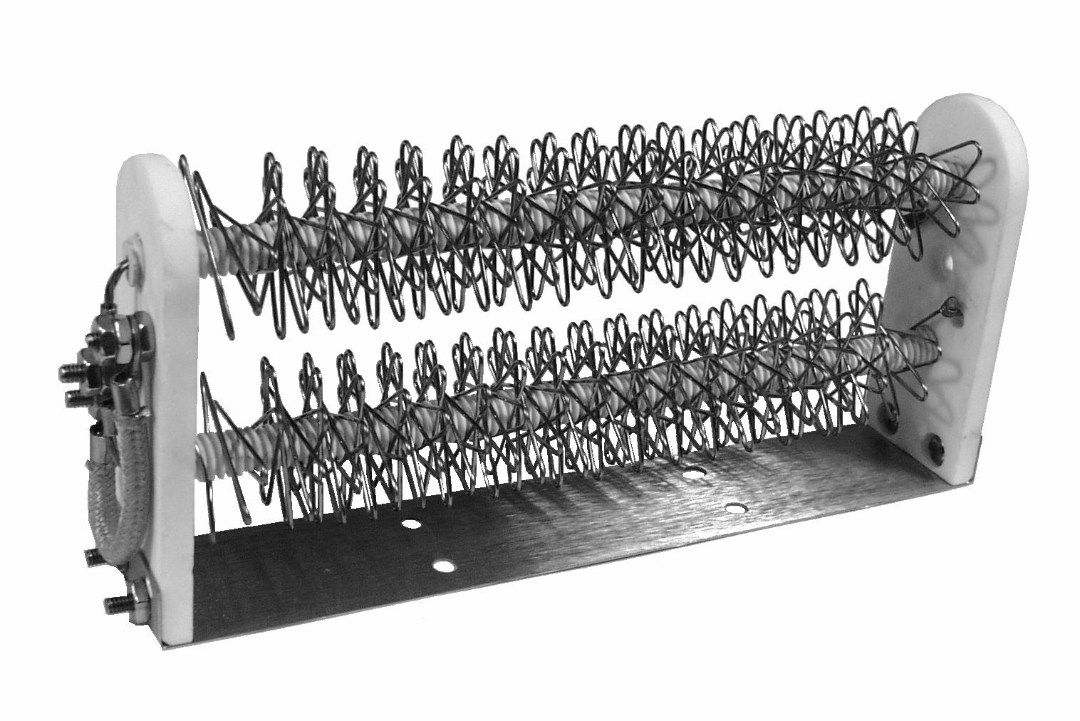 Standard dual element air heater from Convectronics